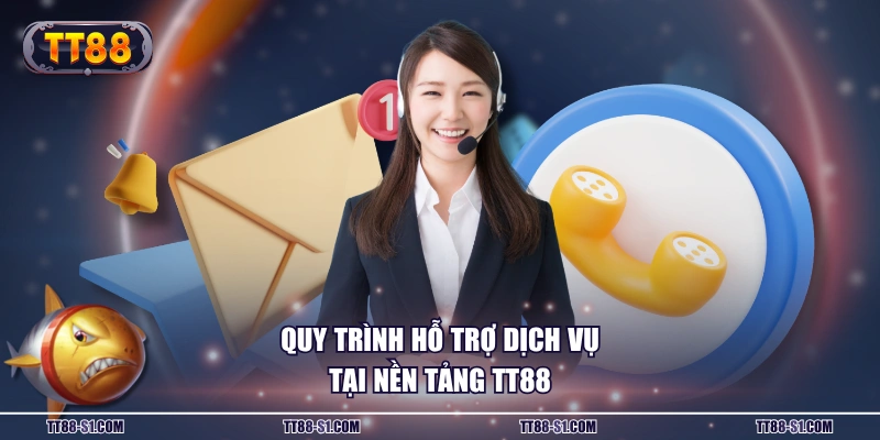 Quy trình hỗ trợ dịch vụ tại nền tảng TT88